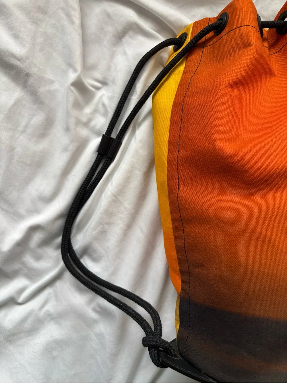 Loewe Paula’s Ibiza Canvas Sailor Drawstring Bucket Bag
